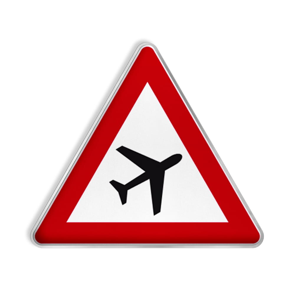 VZ 101-20 Flugbetrieb, Aufstellung links