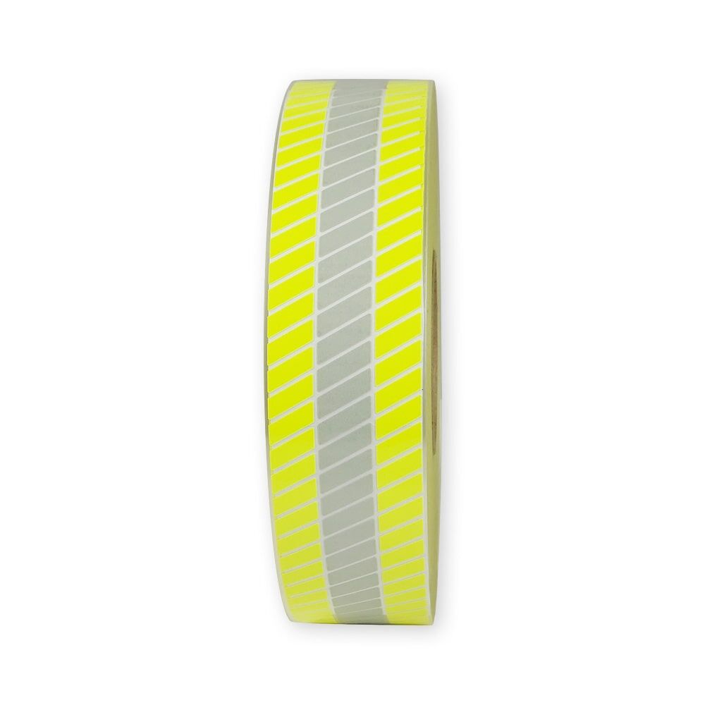 3M Scotchlite Reflextransferfilm 5697 segmentiert gelb/silber/gelb 50,8 mm