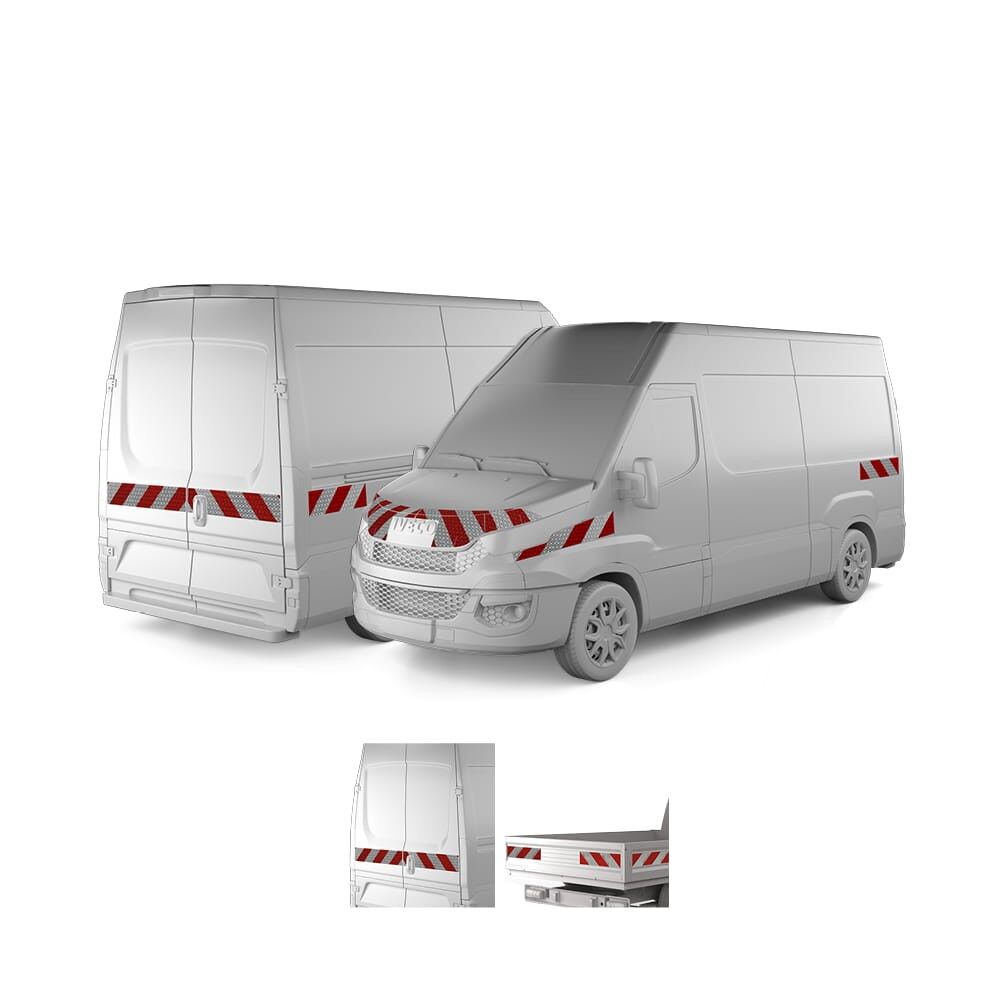 Iveco Daily VI ab 2014 mit Variantenvorschau zwischen Hecktü und Pritschenmodell