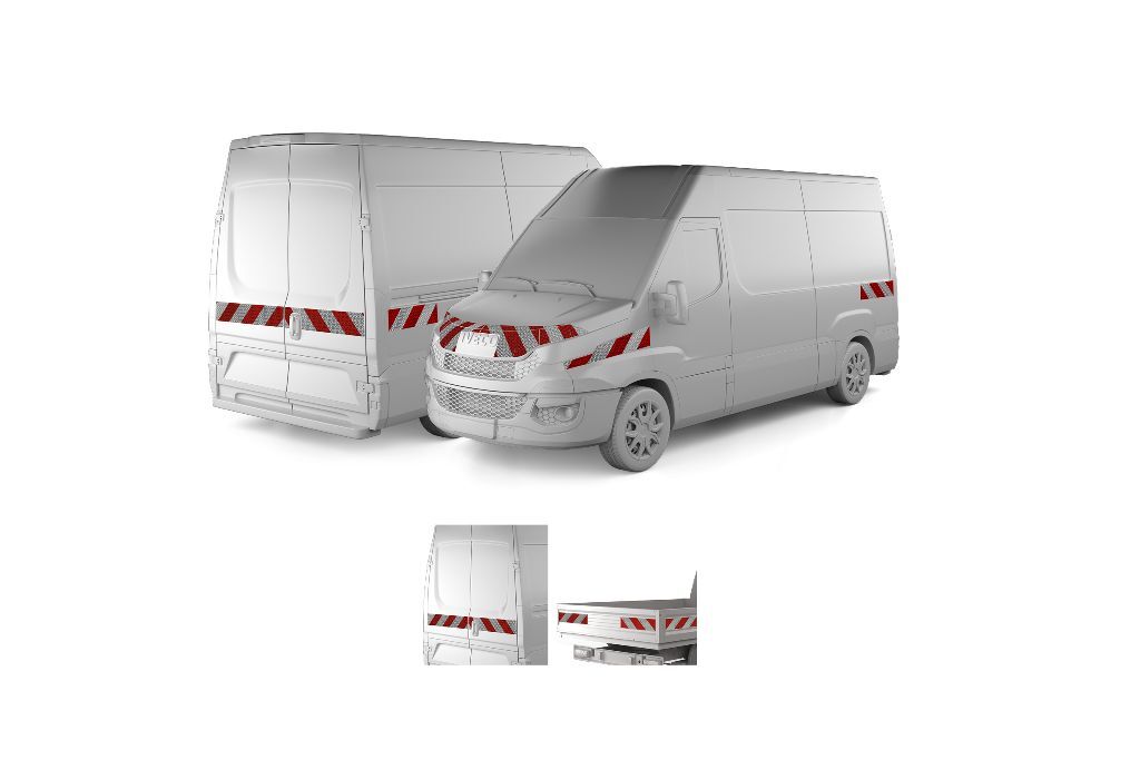 Iveco Daily VI ab 2014 mit Variantenvorschau zwischen Hecktü und Pritschenmodell