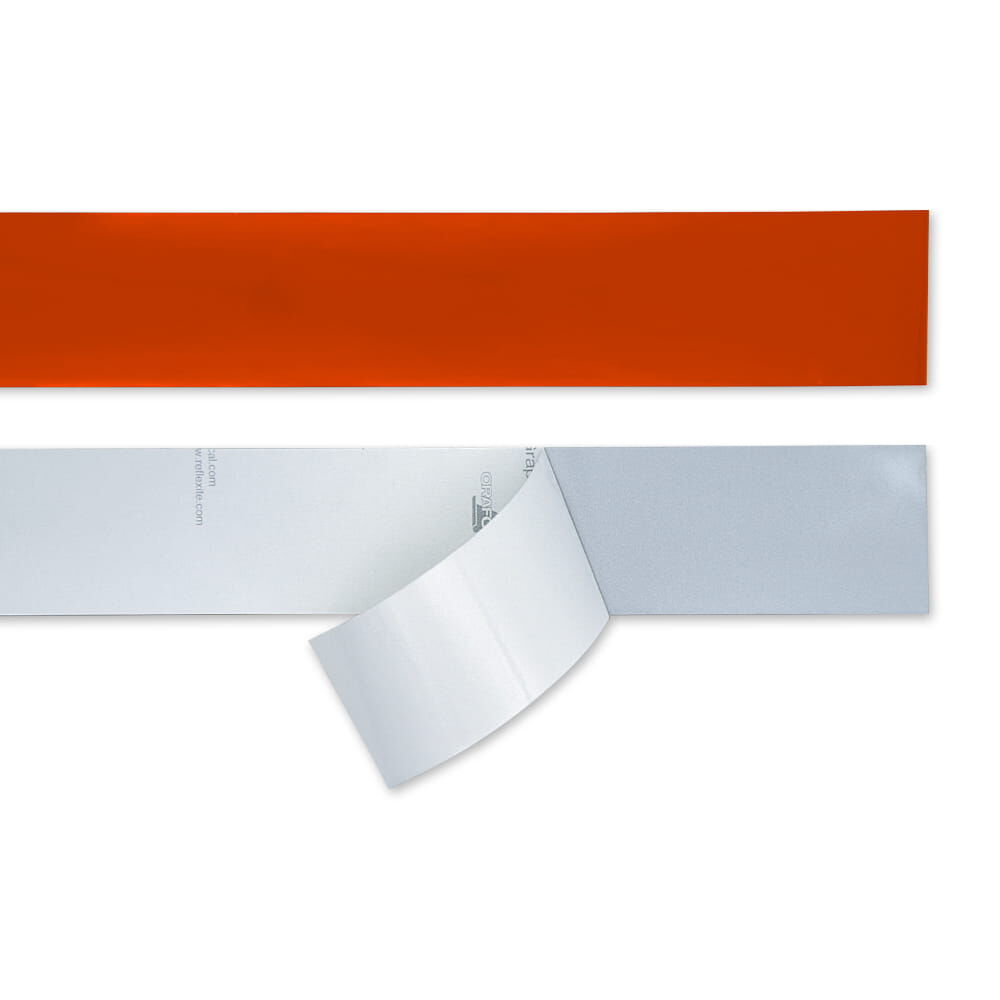 Orafol ORALITE Reflexband 5600E, 50 mm Streifen der Vorder- und Rückseite