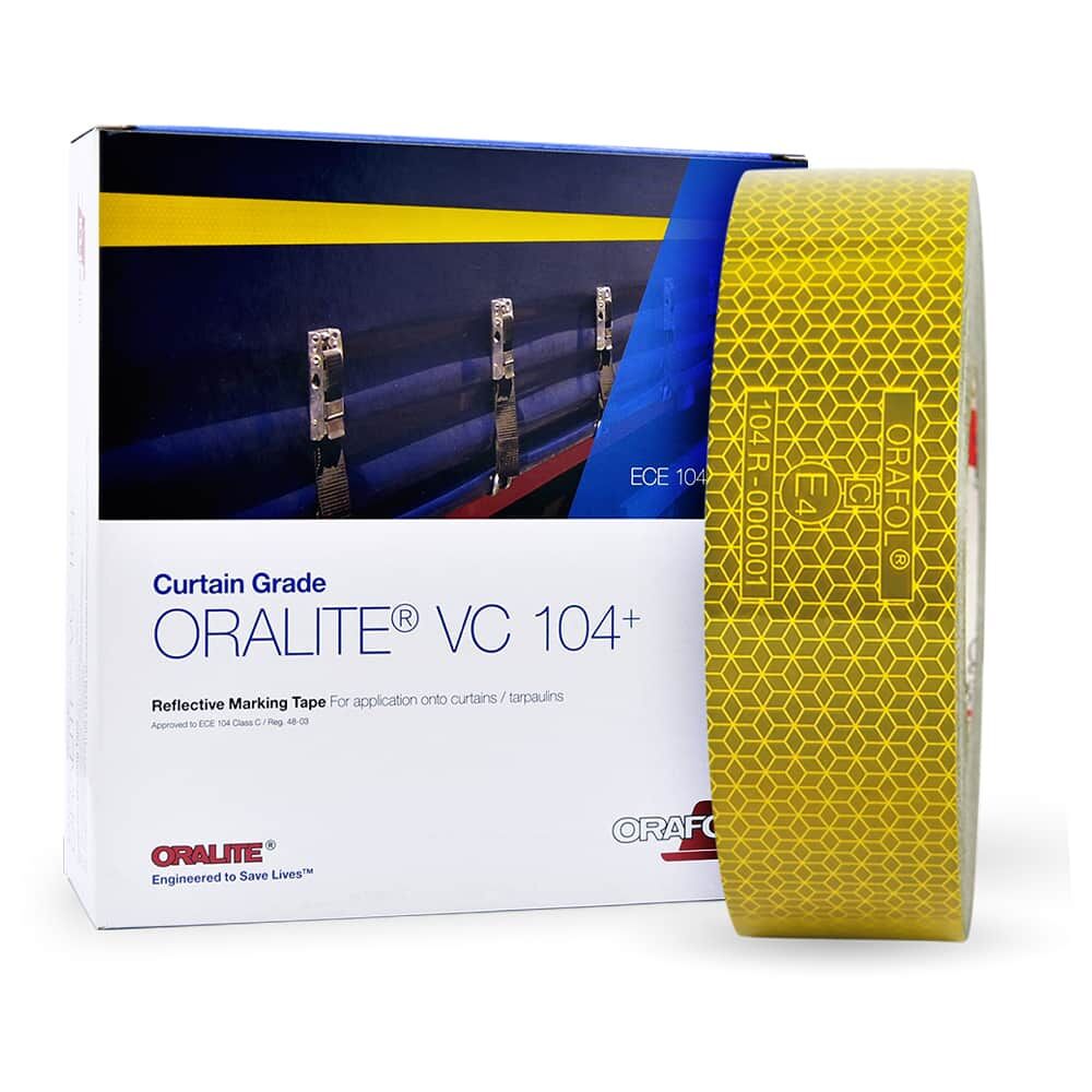 Orafol ORALITE Konturmarkierung VC104+ CG gelb 50 mm x 50 m