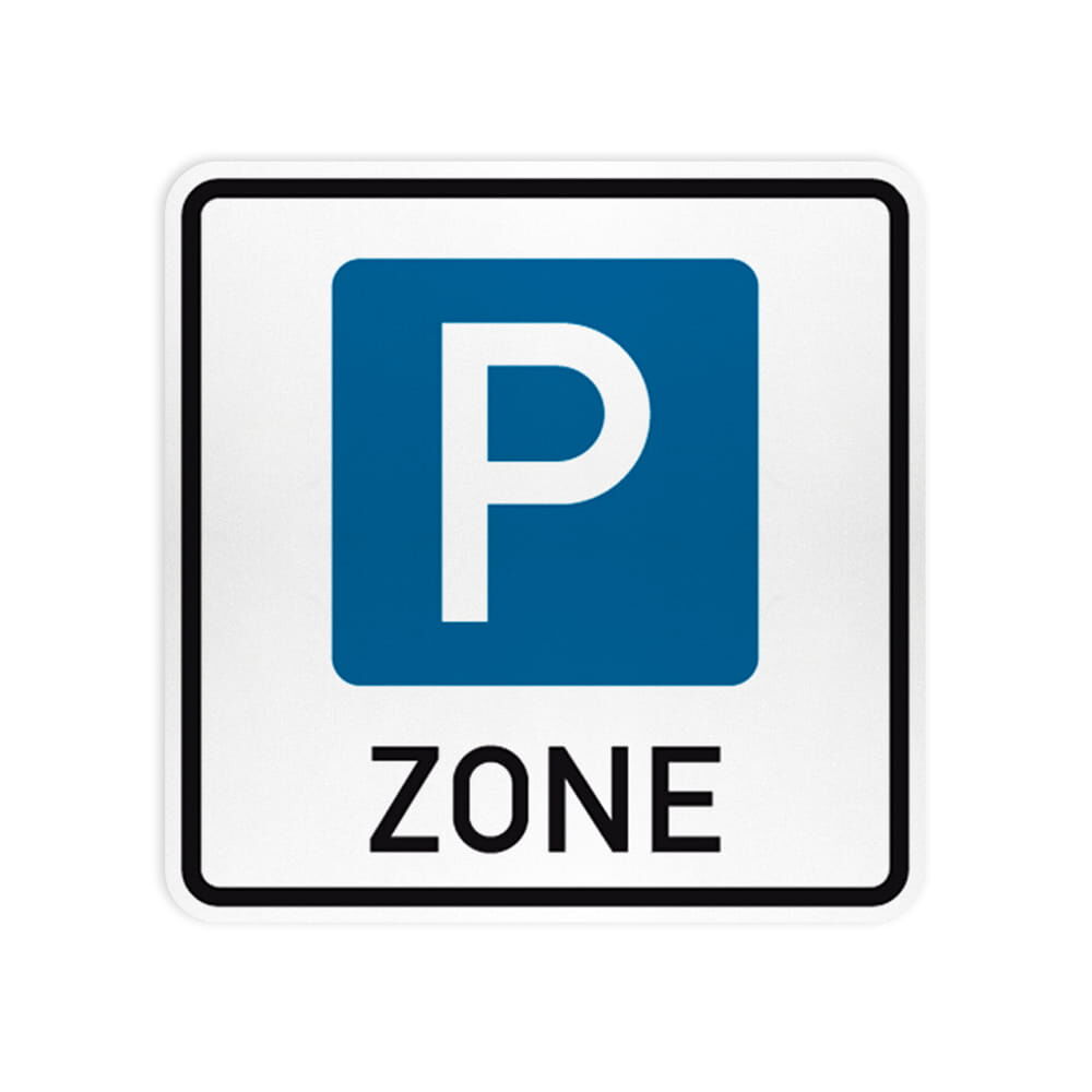 VZ 314.1 Beginn einer Parkraumbewirtschaftungszone VZ 314.1 Beginn einer Parkraumbewirtschaftungszone