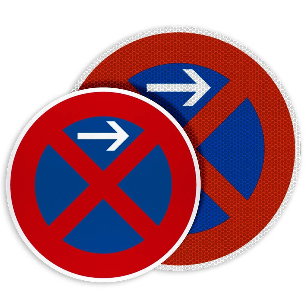 Sign Face VZ 283-21 Absolutes Haltverbot Anfang links