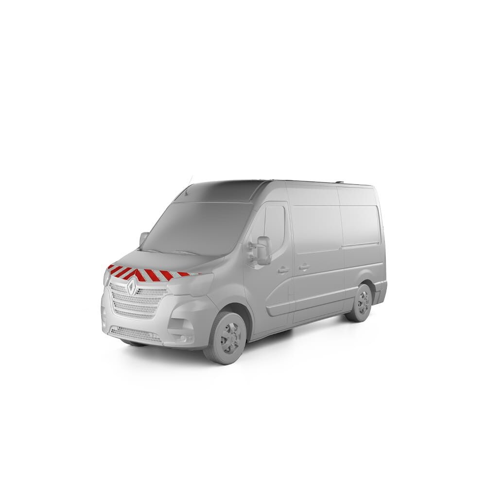 Renault Master mit Frontwarnmarkierung, Baujahr 2020