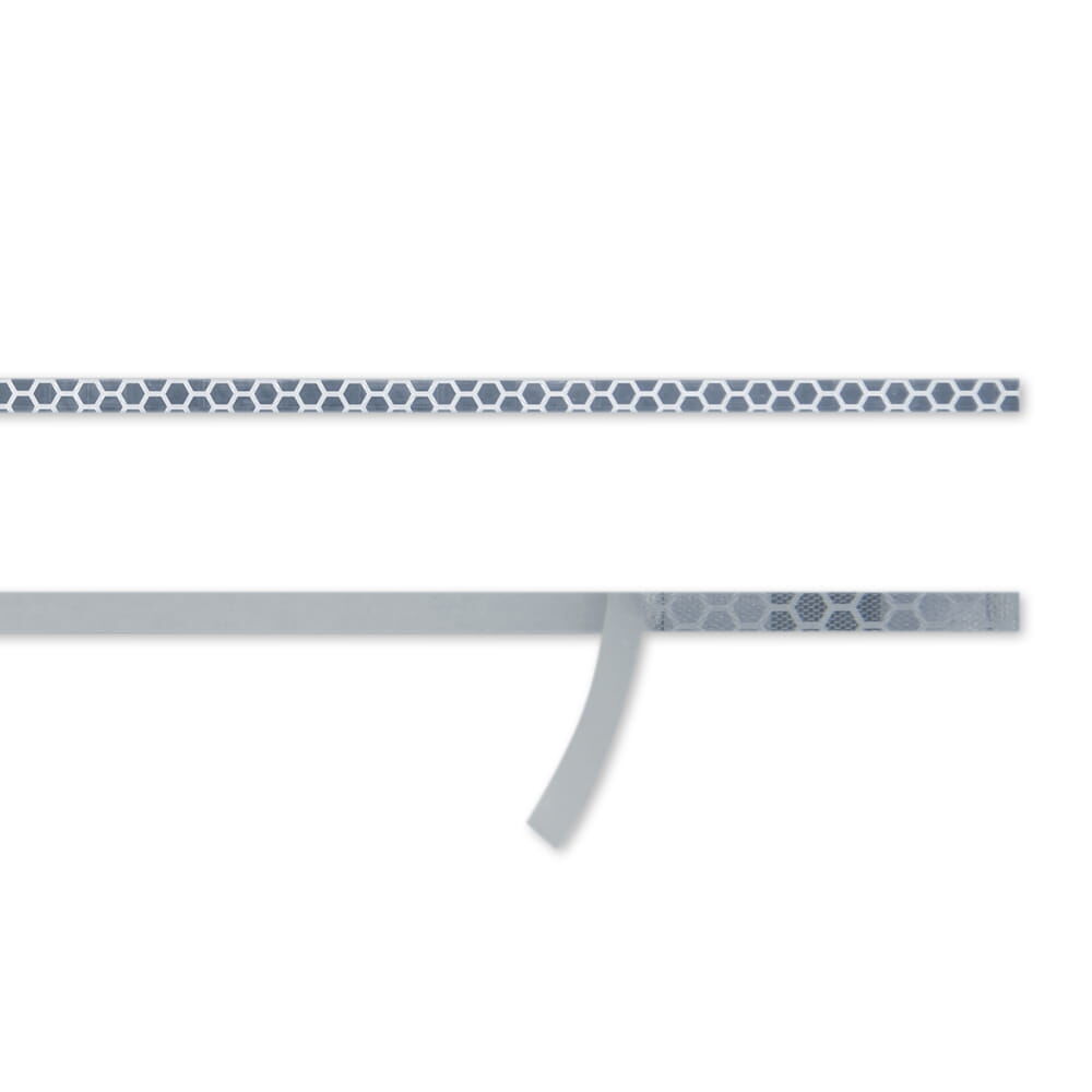 Avery Reflexband V-8000, 5 mm Streifen der Vorder- und Rückseite