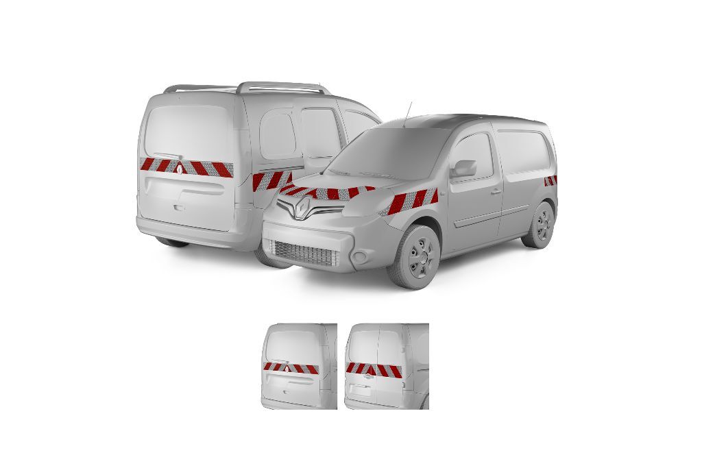 Renault Kangoo II Rapid ab 2013 mit Variantenvorschau zwischen Hecktür und Heckklappe