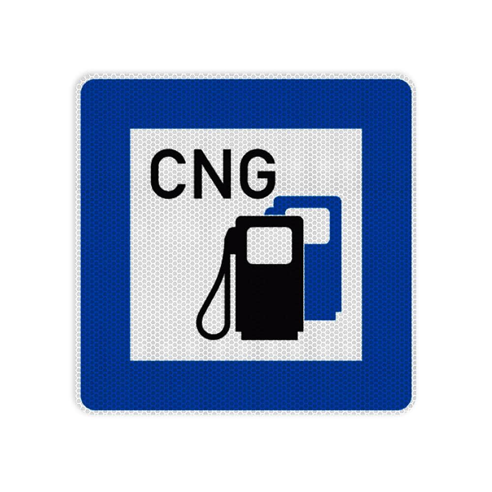 VZ 365-54 Tankstelle mit Erdgas (CNG)