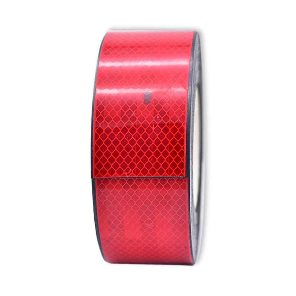 3M Magnetband 983 in Rot, Einzelrolle frontal, Rautenmuster