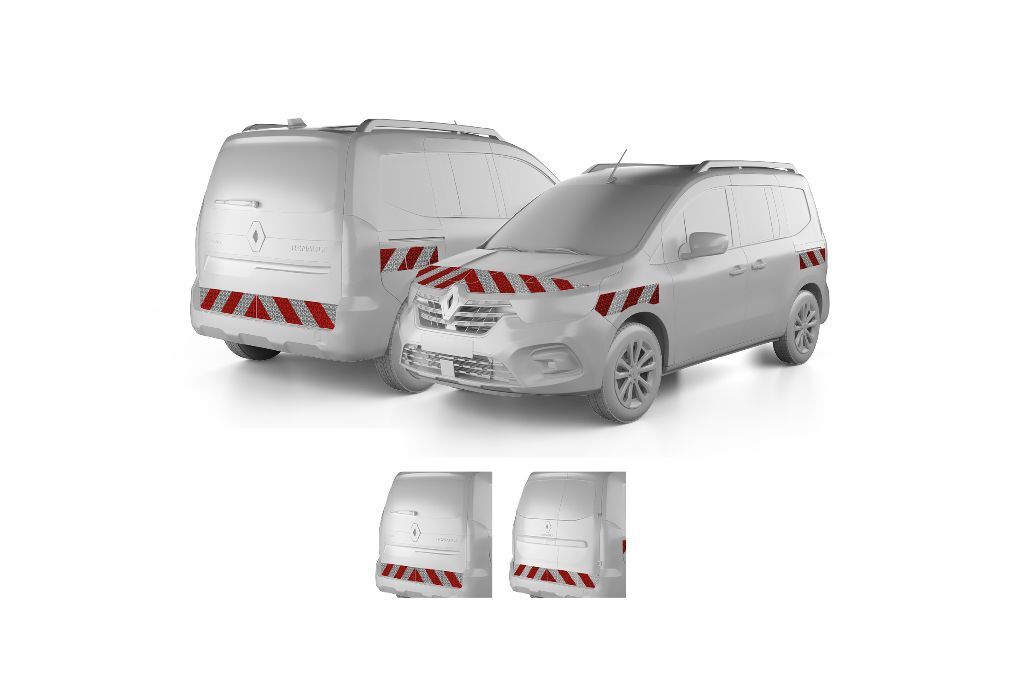 Renault Kangoo III Rapid ab 2021 mit Variantenvorschau zwischen Hecktür und Heckklappe