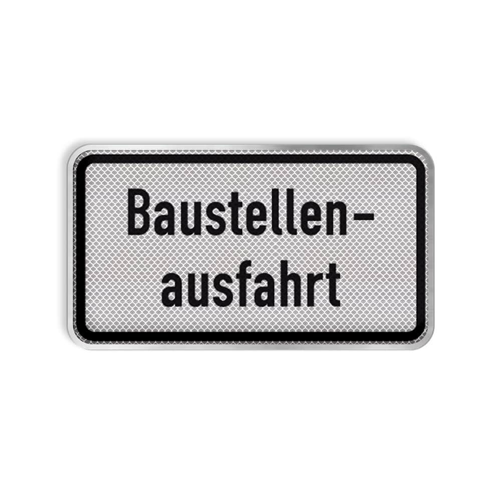 VZ 1007-33 Baustellenausfahrt VZ 1007-33 Baustellenausfahrt