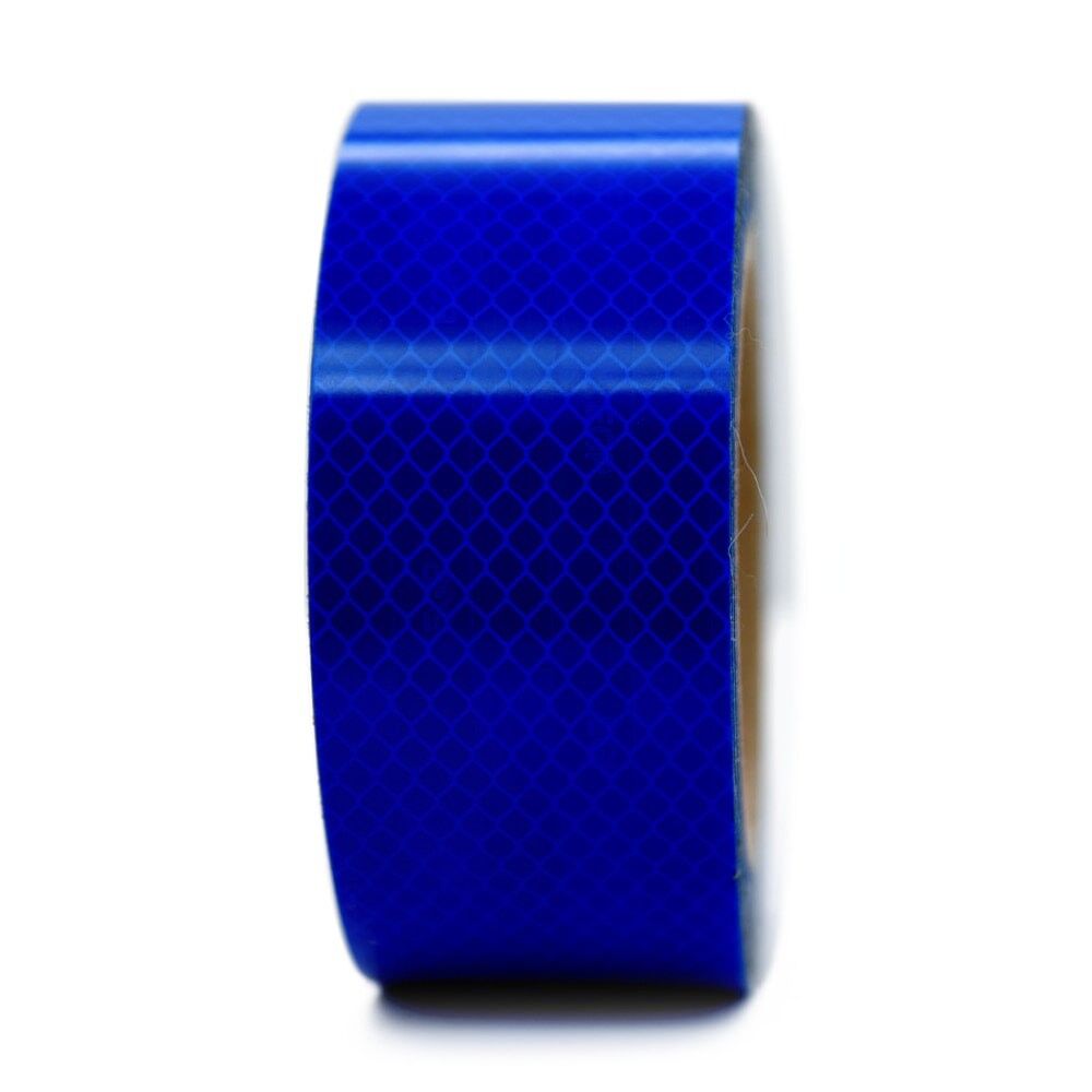 3M Reflexband 3430 blau, 50 mm Rolle, Frontansicht