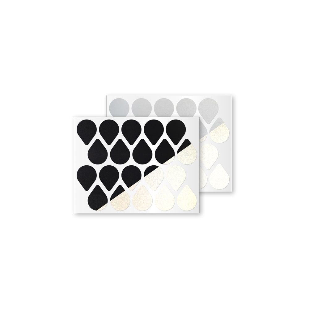Reflexsticker Light Tropfen