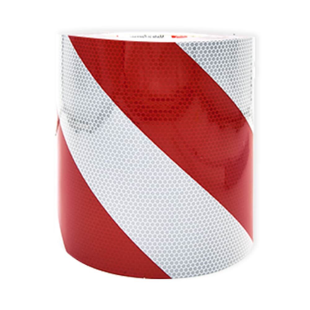 Rolle ORALITE 5831 rot-weiß, 200 mm, linksweisend