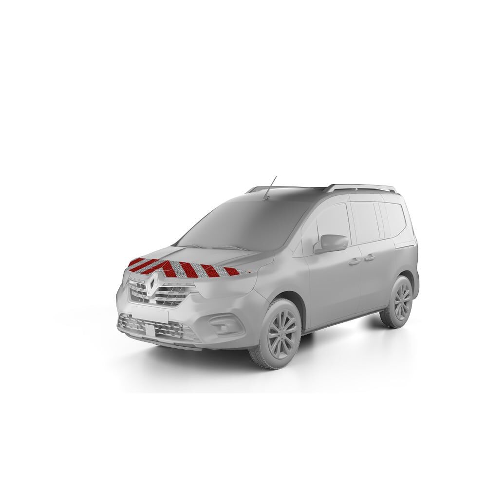 Renault Kangoo III Rapid Warnmarkierung ab 2021 Frontmarkierung Hecktür