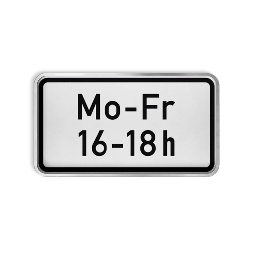 VZ 1042-33 Zeitliche Beschränkung (zweizeilig) (Mo - Fr, … -