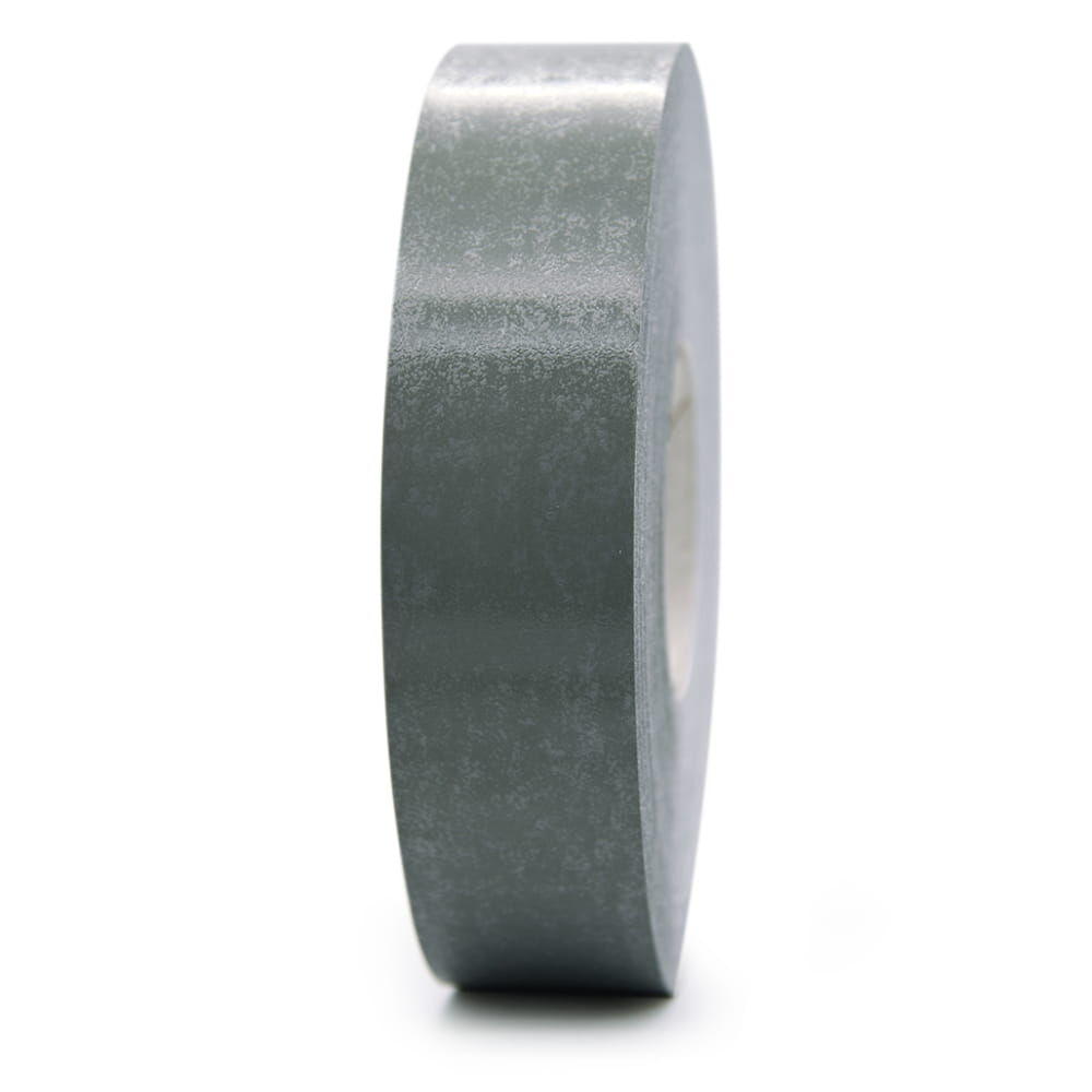 Frontale Ansicht der 100 m 3M Scotchlite 8725 Reflexgewebe-Rolle, silber. Rollenbreite 50,8 mm
