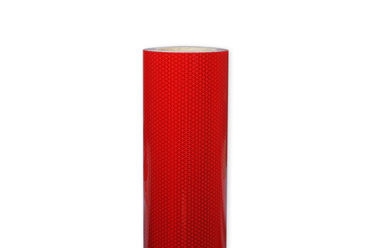Rolle rote VC 612 Reflexfolie, 1235 mm breit