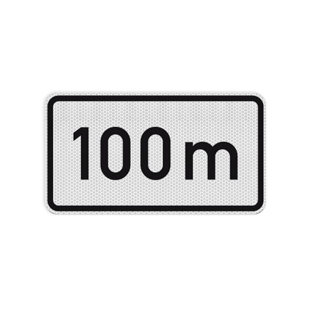 VZ 1004-30 Entfernungsangabe in m RA 2 231 x 420 mm 3 mm Dibond