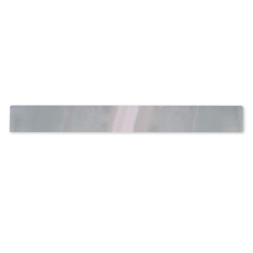 Vollmarkierung Rückseite, Alu-Verbunad blank