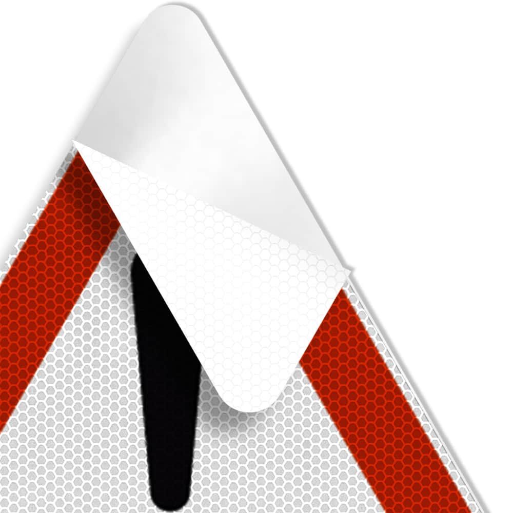 VZ 101 selbstklebender Folienzuschnitt, Detailansicht