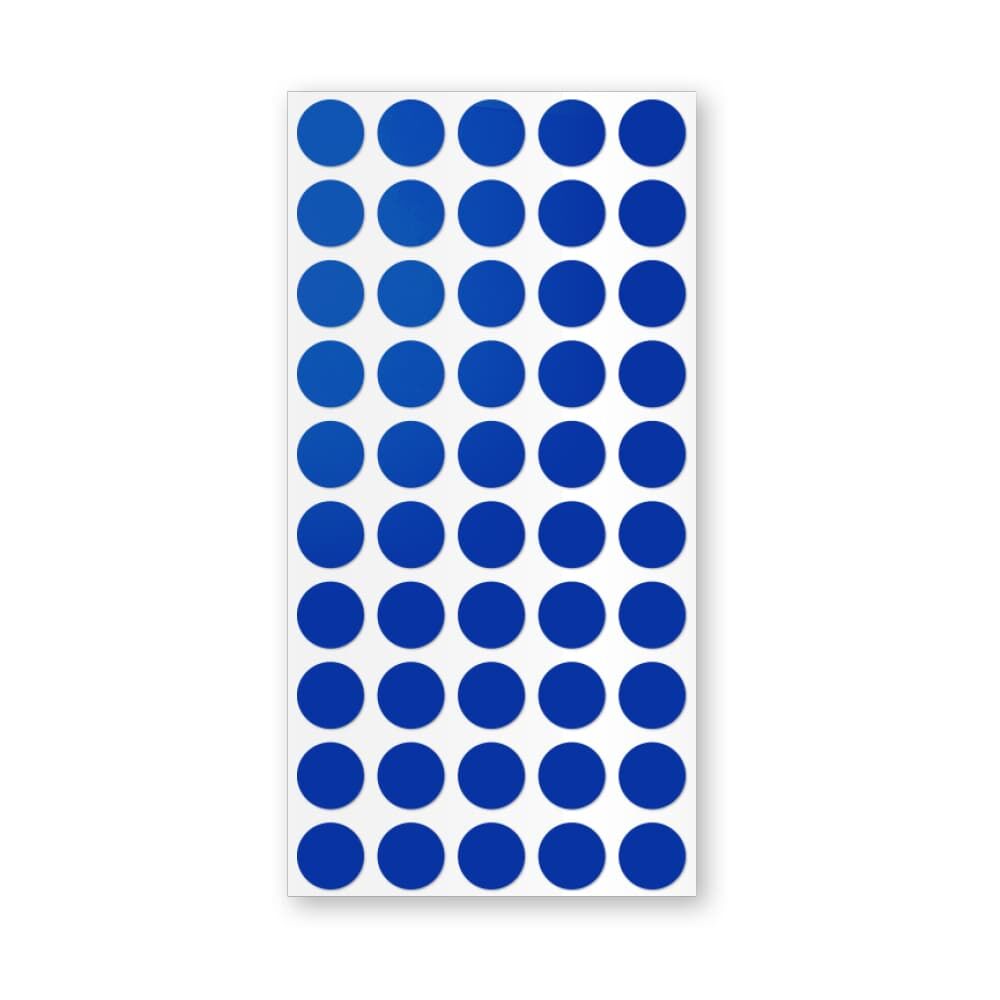 Geocaching Reflektoren farbig Ø 10 mm blau