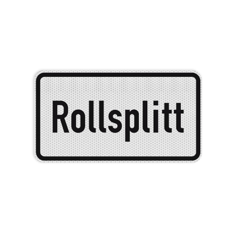 VZ 1007-32 Rollsplitt RA 2 231 x 420 mm 3 mm Dibond