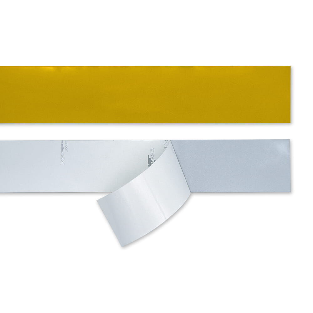 Orafol ORALITE Reflexband 5600E, 50 mm Streifen der Vorder- und Rückseite