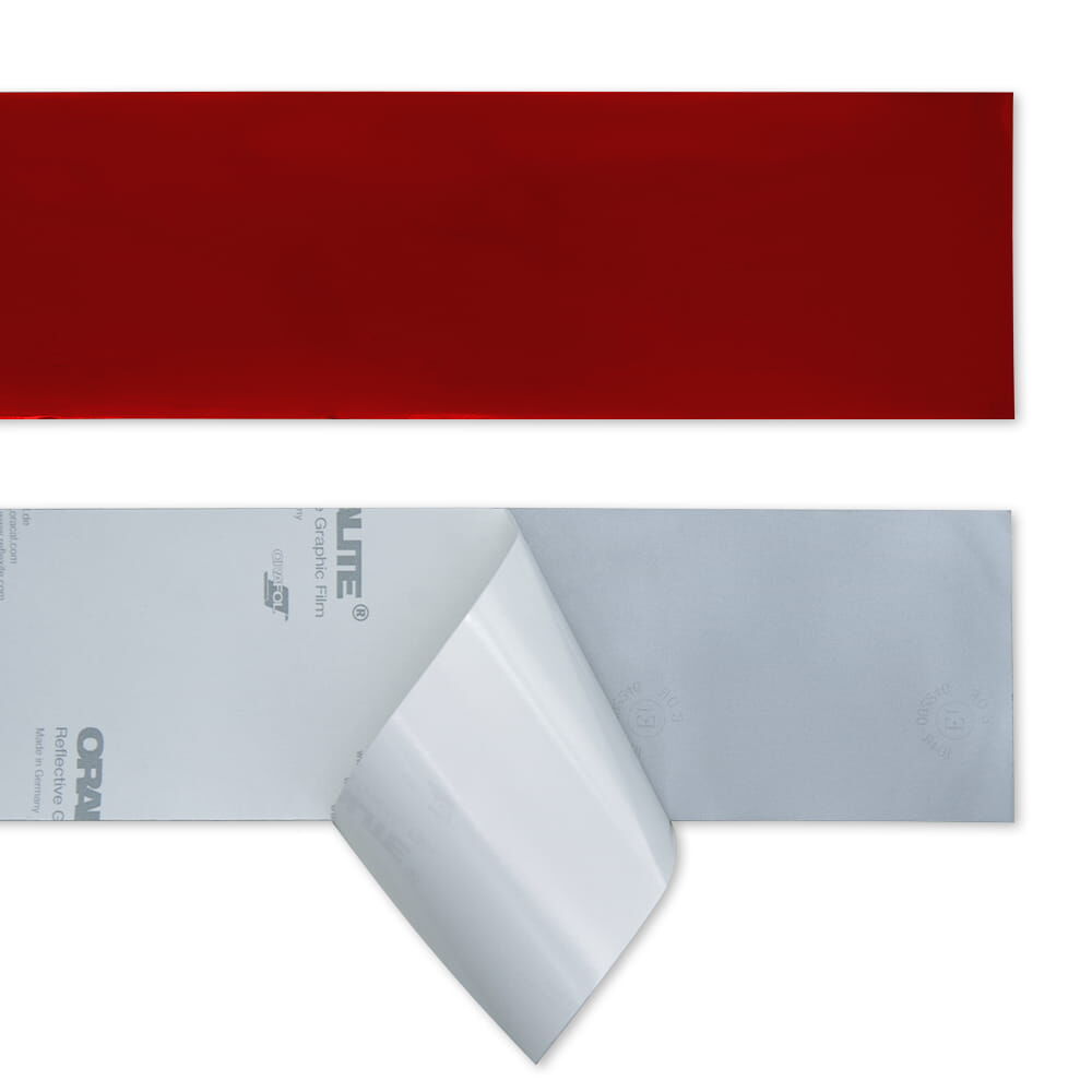 Orafol ORALITE Reflexband 5600E rubinrot 100 mm 5 m