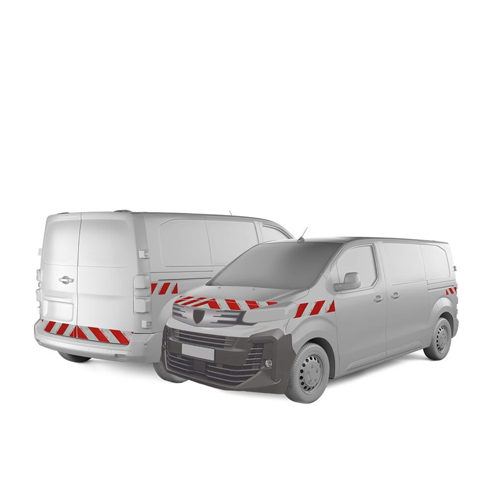 Peugeot Expert mit Komplettwarnmakrierungssatz, Baujahr 2024