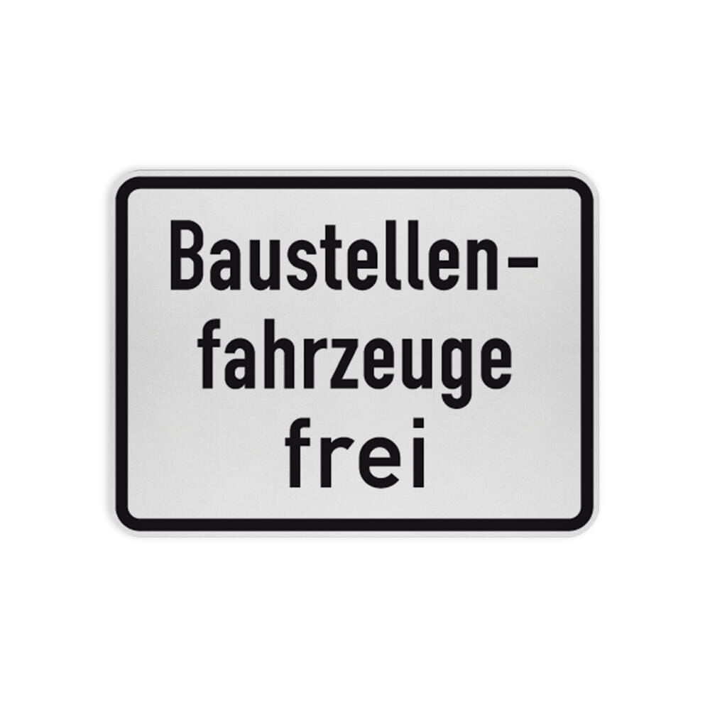 VZ 1028-30 Baustellenfahrzeuge frei