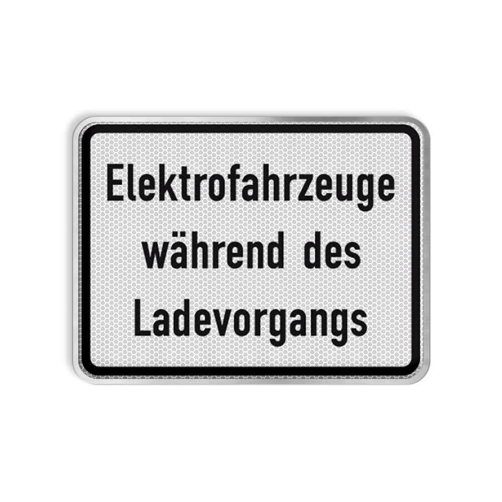 VZ 1050-32 Elektrofahrzeuge während des Ladevorgangs VZ 1050-32 Elektrofahrzeuge während des Ladevorgangs