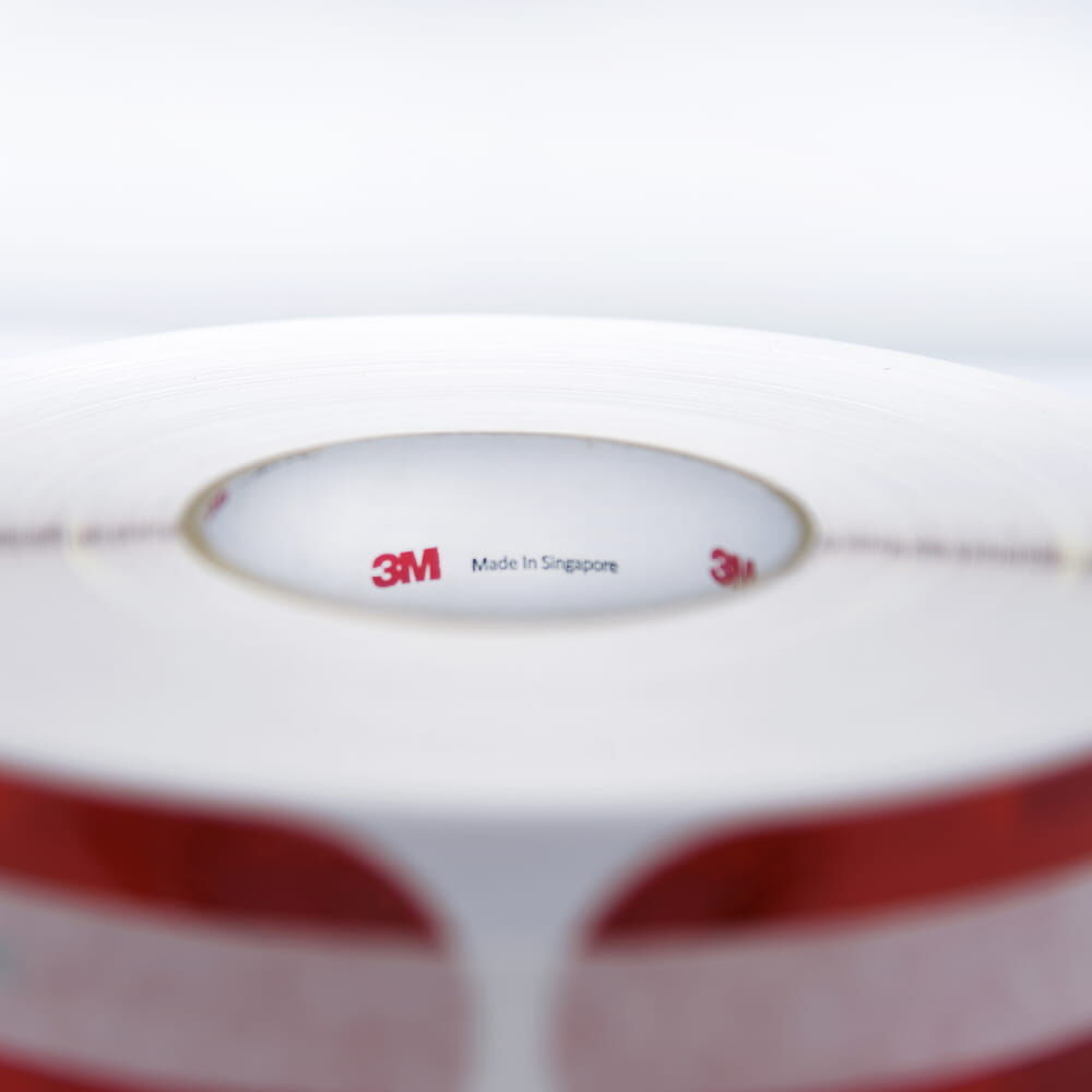 Innenkern mit 3M-Branding der Stickerrolle
