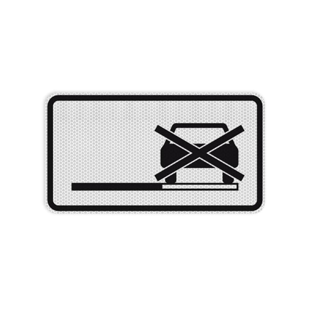 VZ 1060-31 Haltverbot auch auf dem Seitenstreifen VZ 1060-31 Haltverbot auch auf dem Seitenstreifen