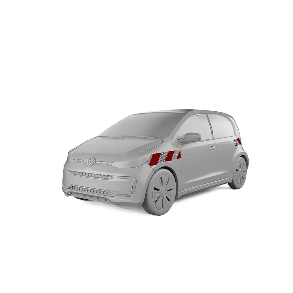 VW UP 3-Türer mit Seitenwarnmarkierung, Baujahr 2016