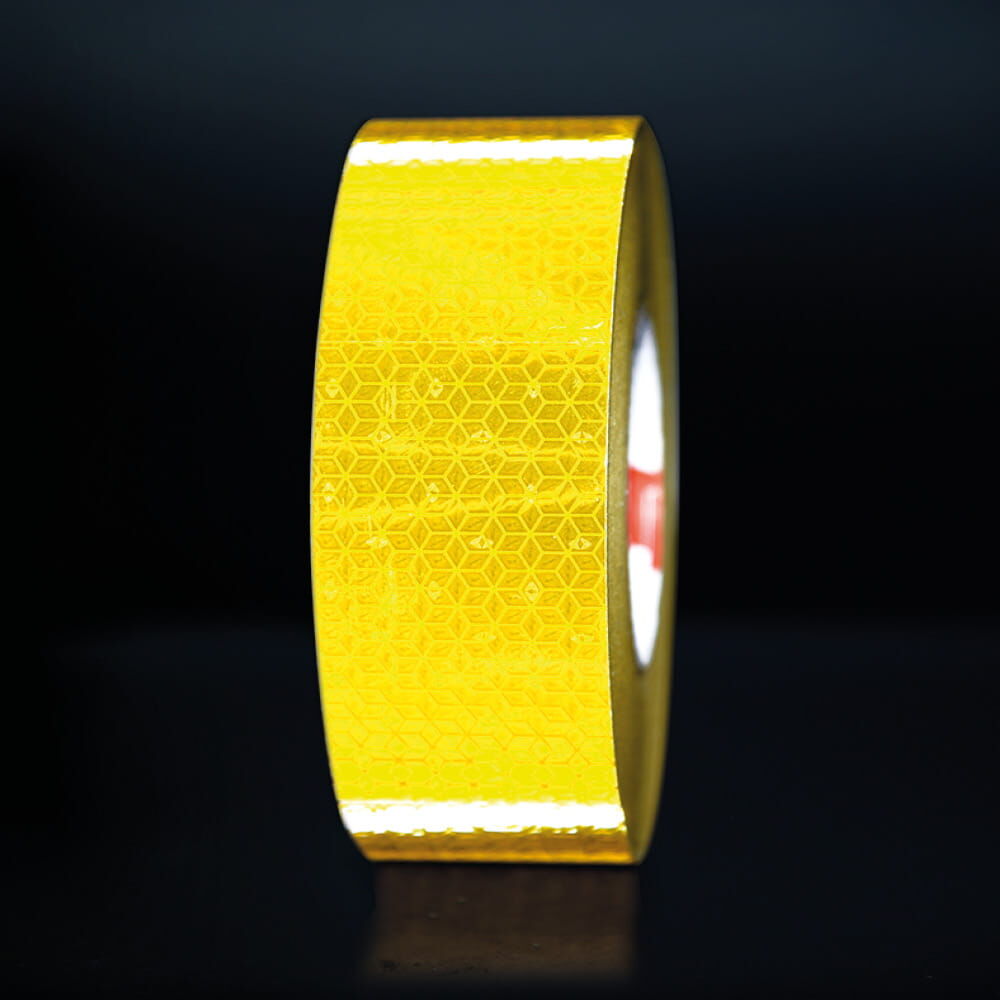 Gelbe VC104+ RG Rolle 50 mm × 50 m, Reflexeffekt im Dunkeln