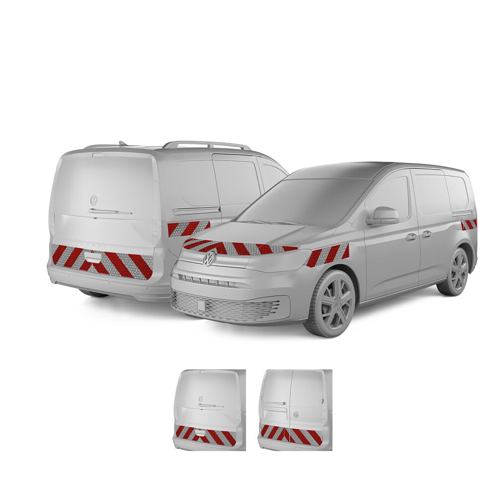 VW Caddy V Warnmarkierung ab 2021