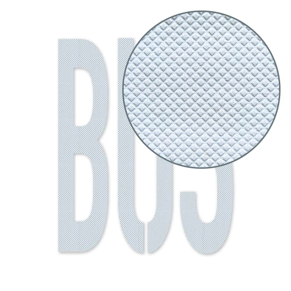 Vergrößerter Ausschnitt verdeutlicht Oberflächenstruktur