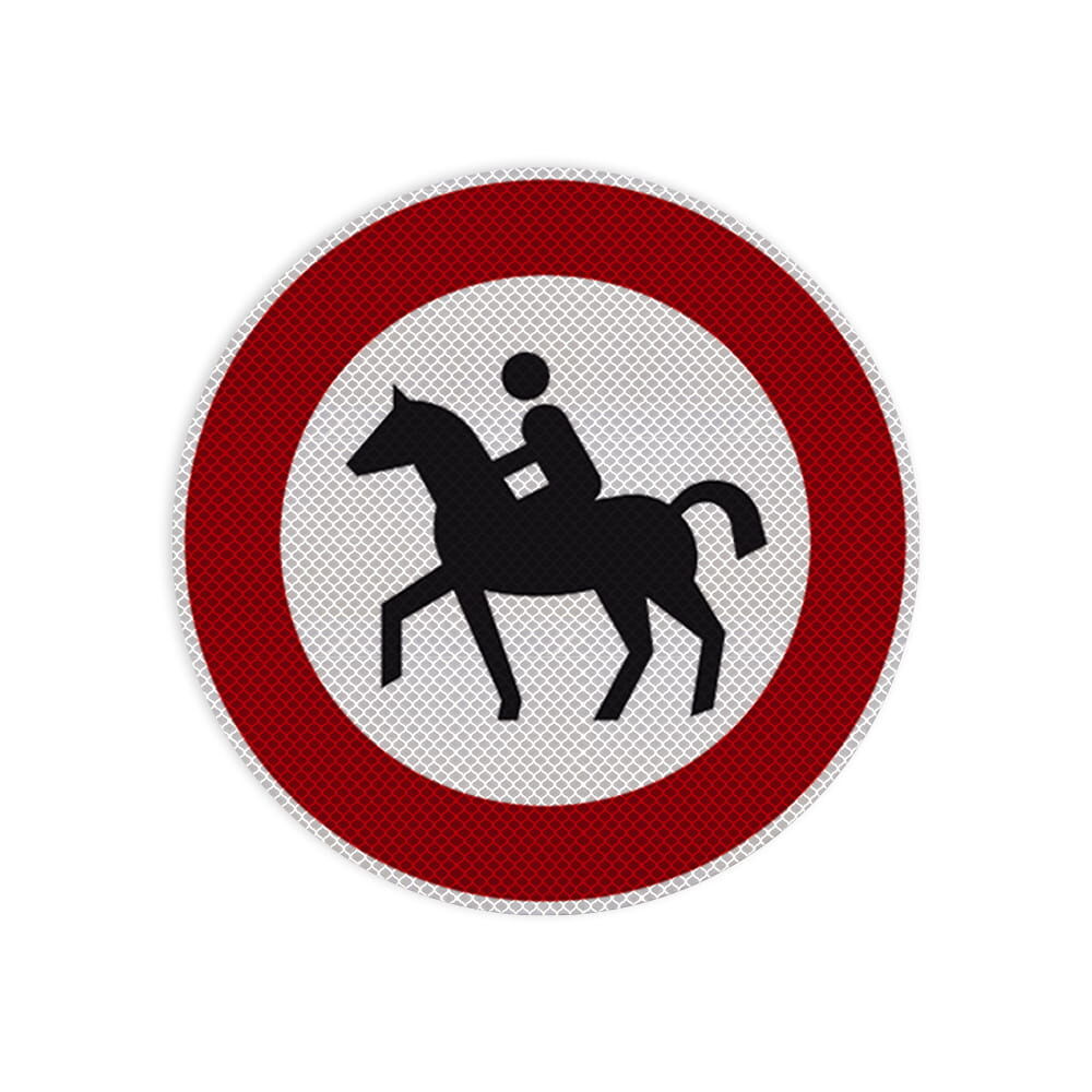 VZ 257-51 Verbot für Reiter VZ 257-51 Verbot für Reiter