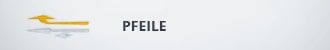 Banner mit der Aufschrift "PFEILE" und einem gelben Pfeilsymbol vor hellem Hintergrund.