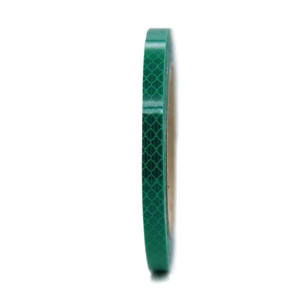 3M Reflexband 3930 grün, 10 mm Rolle, Frontansicht