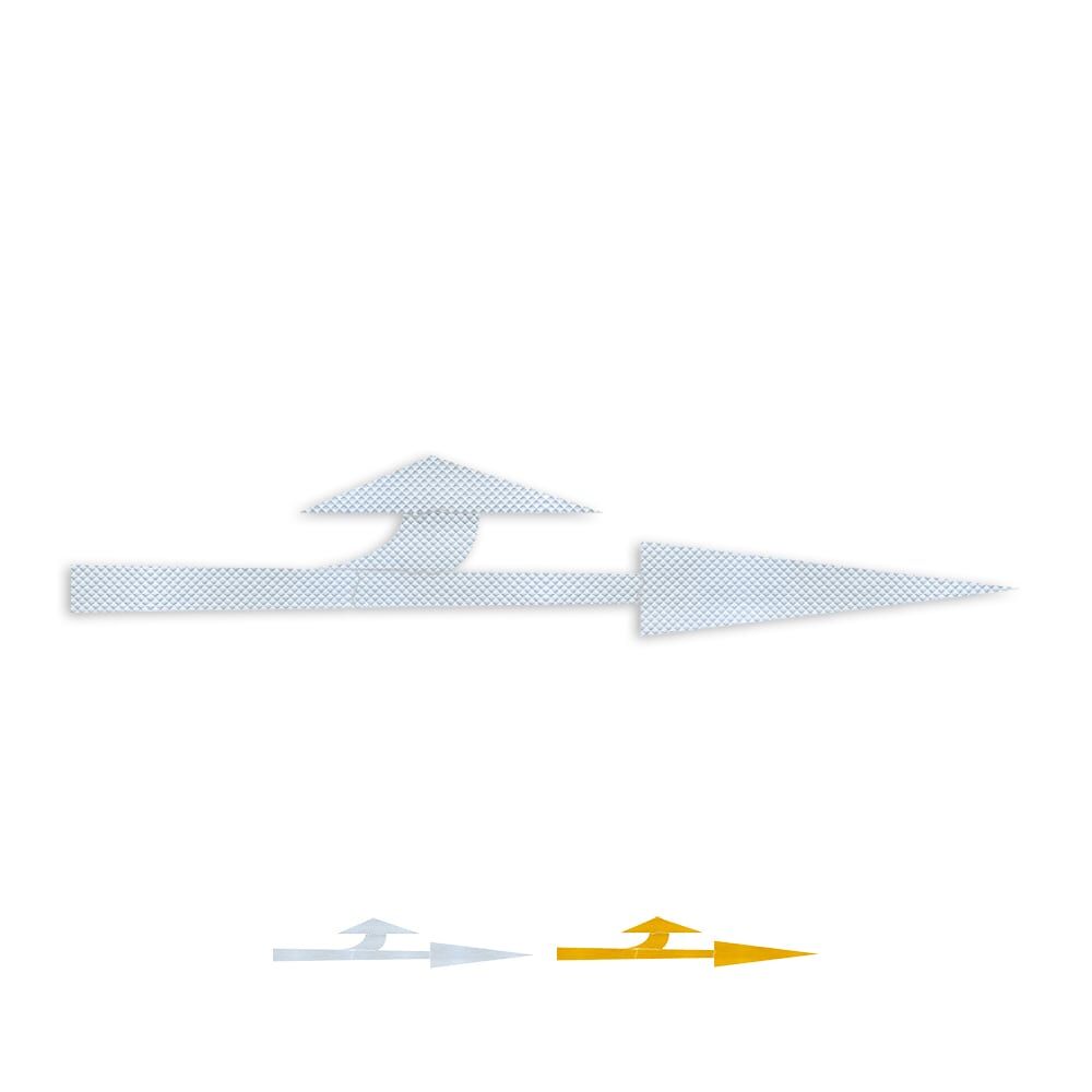 3M Stamark Pfeil geradeaus mit Zusatz erhältlich in weiß und gelb