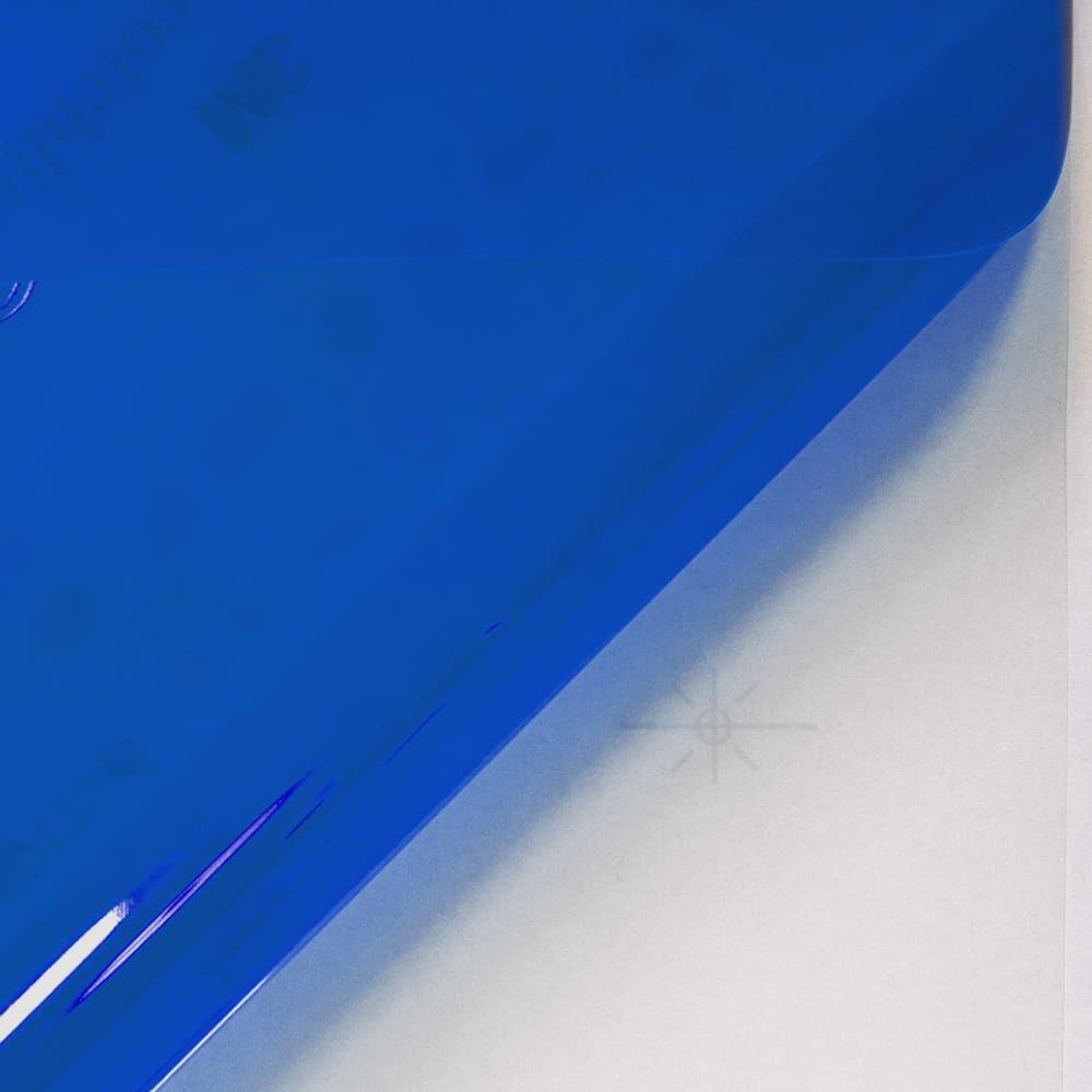 3M Overlay Film 1175 blau