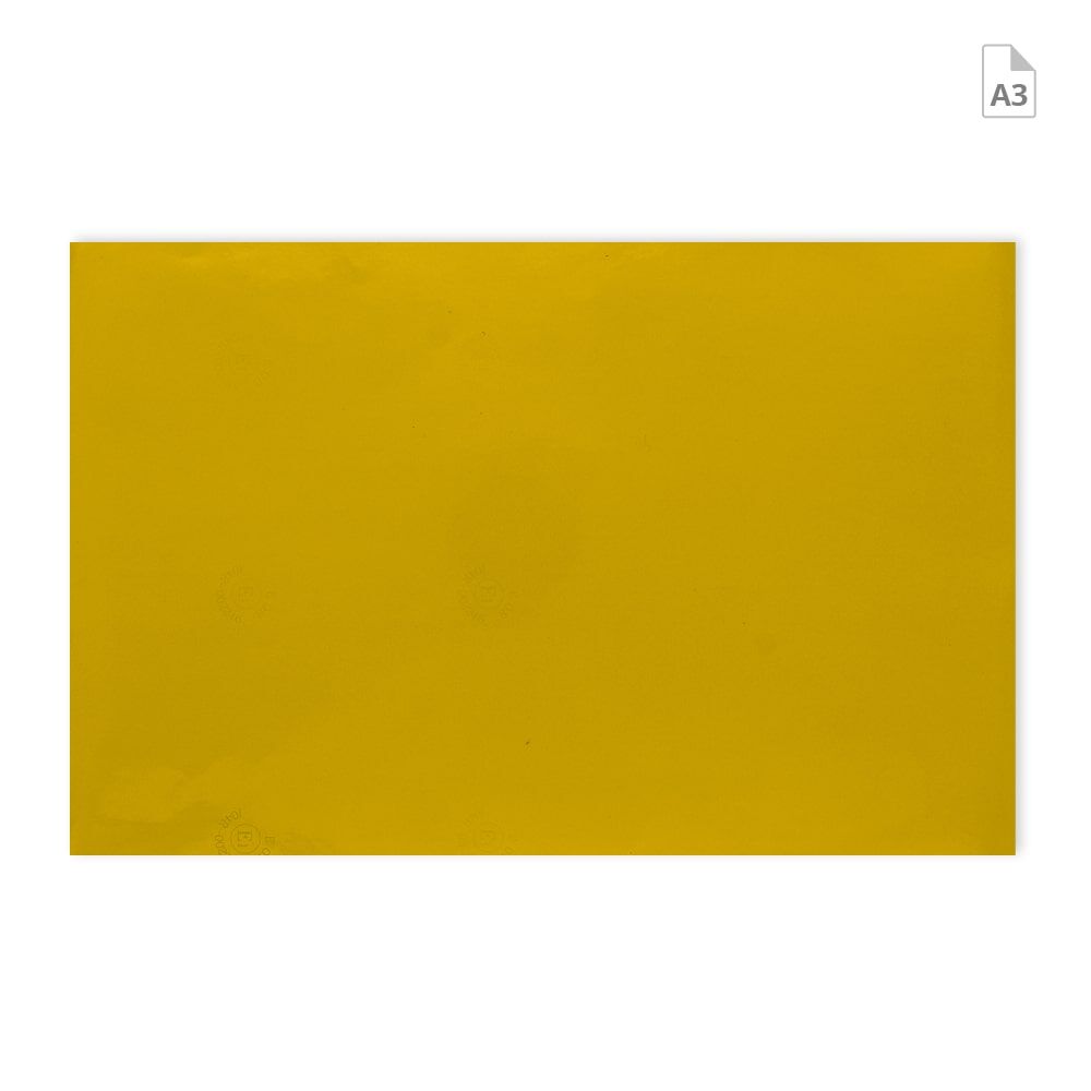 Zuschnitt Orafol ORALITE Reflexfolie 5600E DIN A3 gelb
