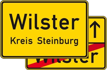 VZ 310-40 Ortstafel doppelseitig VZ 310-40 Ortstafel doppelseitig