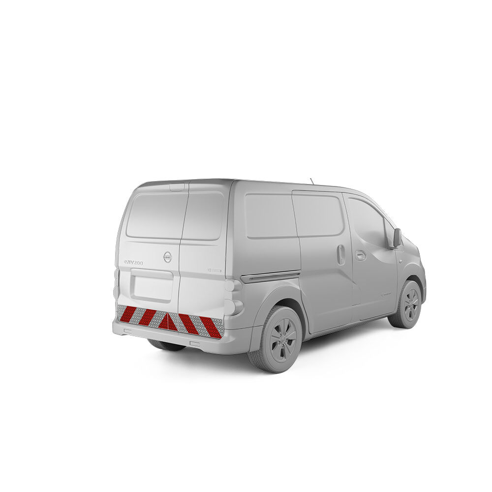 Nissan e-NV200 Heckmarkierung
