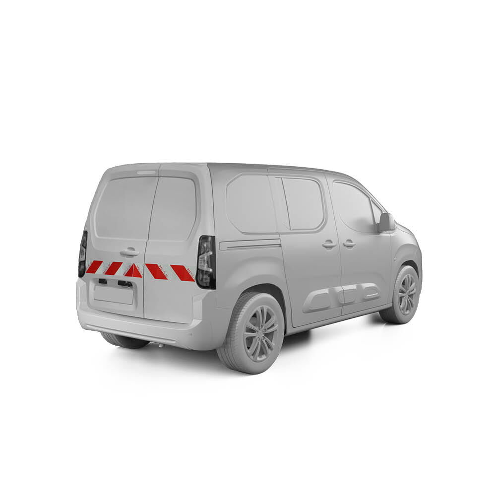 Citroen Berlingo in Variante L1 und Hecktür mit Heckmarkierung, Baujahr 2024