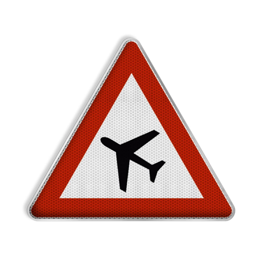 VZ 101-10 Flugbetrieb, Aufstellung rechts VZ 101-10 Flugbetrieb, Aufstellung rechts