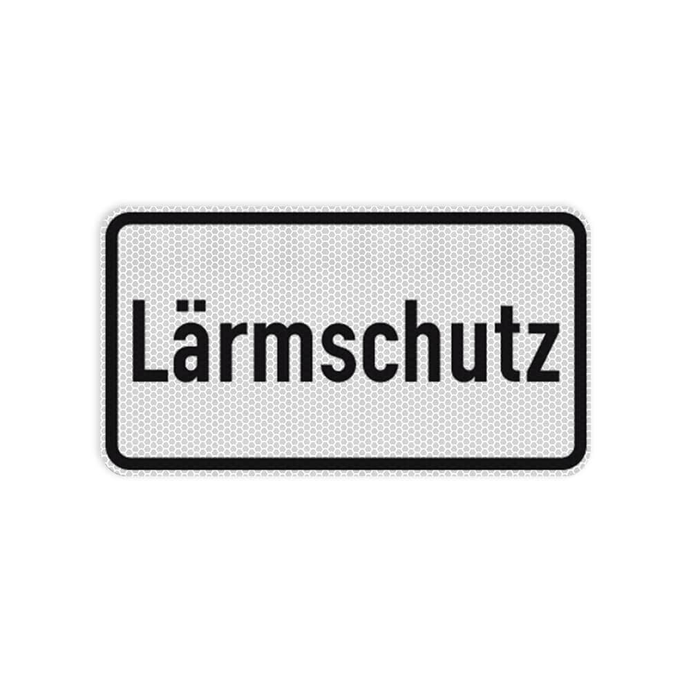 VZ 1012-36 Lärmschutz RA 2 231 x 420 mm 3 mm Dibond