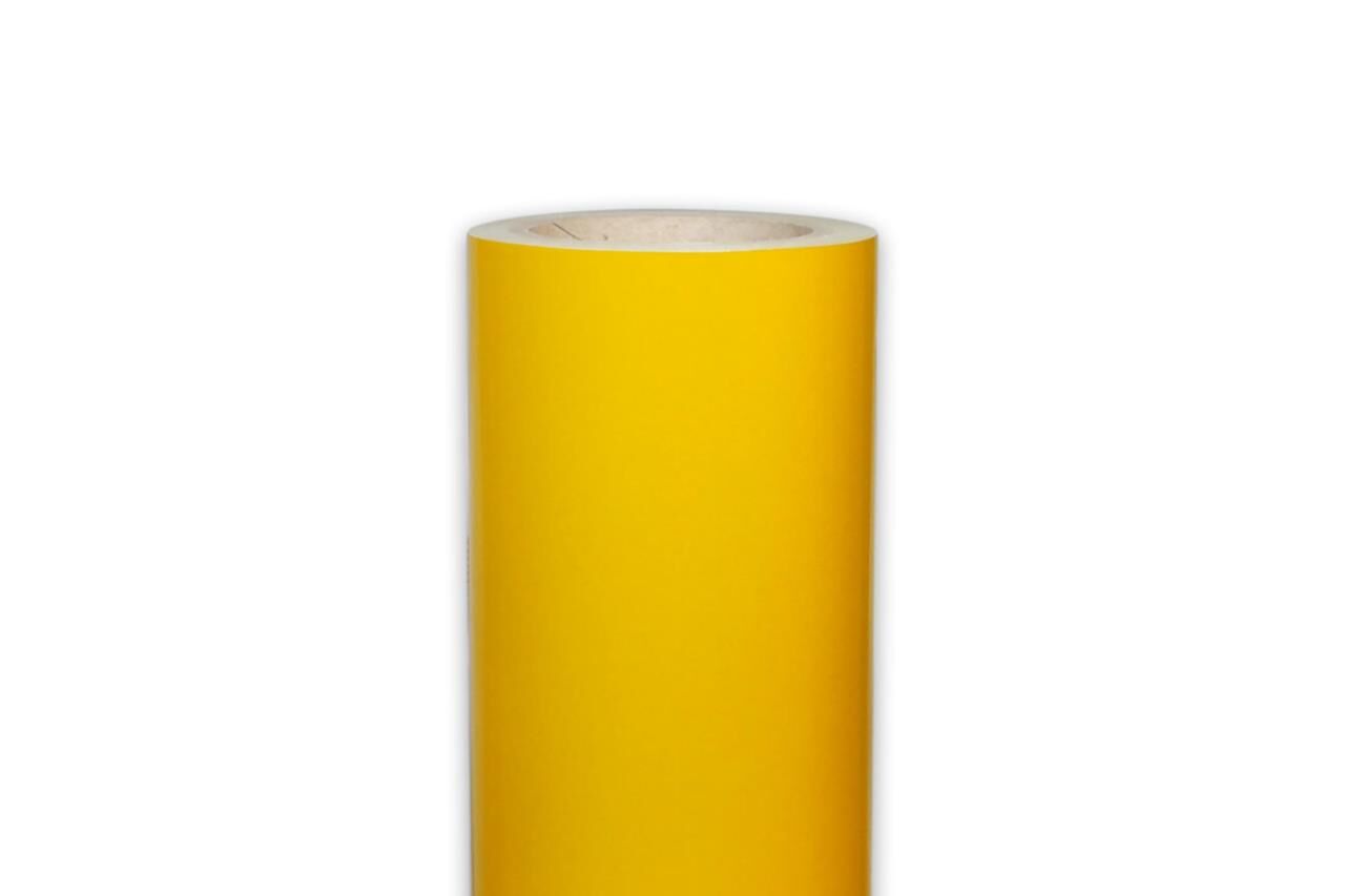 Gelbe ORALITE 5430-Rolle (610 mm), frontale Ansicht der Reflexfolie